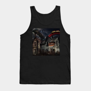 Magic Themed Haunted House Tank Top